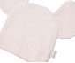 Детски дрешки марка Bebetto - Бебешка памучна шапка 2 бр. Sleepy Cute C1037P, момиче, розова, 0-6 м., 43 см. thumb 3