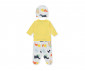 Детски дрешки марка Bebetto - Комплект камизолка, ританки и шапка Into the Wild Z912, момче, 0-1 м. thumb 2