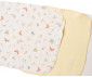 Детски дрешки марка Bebetto - Памучни кърпи 3 бр. Happy Garden C1058Y, момиче, жълти, 0-12 м., 20x20 см. thumb 6