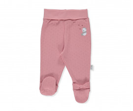 Детски дрешки марка Bebetto - Ританки Happy Panda T3464P, момиче, розови, 0-6 м.
