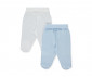 Детски дрешки марка Bebetto - Ританки 2 бр. Basic/24 T3385B, момче, сини, 3-6 м. thumb 2