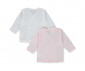 Детски дрешки марка Bebetto - Камизолка 2 бр. Basic/24 T3389P, момиче, розова, 0-3 м. thumb 2