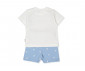 Детски дрешки марка Bebetto, серия Walking Zebras K4720B - Комплект тениска къс ръкав и къси панталоки, момче, 3-24 м., ръст: 68-92 см. thumb 2