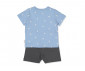 Детски дрешки марка Bebetto, серия Walking Zebras K4721B - Комплект тениска къс ръкав и къси панталоки, момче, 3-24 м., ръст: 68-92 см. thumb 2