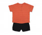 Детски дрешки марка Bebetto, серия Bobby and Me K4705 - Комплект тениска с къс ръкав и шорти, момче, 6-36 м., ръст: 74-98 см. thumb 2