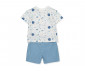 Детски дрешки марка Bebetto, серия Outside the World K4665B - Комплект тениска с къс ръкав и бермуди деним, момче, 6-36 м., ръст: 74-98 см. thumb 2