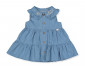 Детски дрешки марка Bebetto, серия Tiny Flowers K4686LB - Рокля без ръкав и гащички деним, момиче, 6-36 м., ръст: 74-98 см. thumb 3