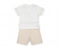 Детски дрешки марка Bebetto, серия Good Adventure K4786 - Комплект тениска с къс ръкав и къси панталонки, момче, 3-24 м., ръст: 68-92 см. thumb 2