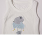 Детски дрешки марка Bebetto, серия Organic Stars and Koalas T3943 - Боди без ръкав, момче, 0-12 м., ръст: 62-80 см. thumb 3