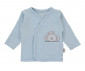 Детски дрешки марка Bebetto, серия Organic Stars and Koalas Z1029B - Комплект камизолка, ританки и шапка, момче, 1-3 м., ръст: 56-62 см. thumb 2