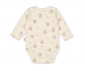 Детски дрешки марка Bebetto, серия Organic Little Lamb T3941 - Боди с дълъг ръкав с прихлупване, унисекс, 1-3 м., ръст: 56-62 см. thumb 2