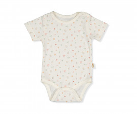 Детски дрешки марка Bebetto, серия Organic My Mushroom T3807 - Боди с къс ръкав, момиче, 12-36 м., ръст: 86-98 см.