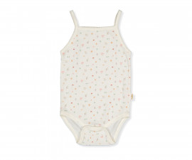 Детски дрешки марка Bebetto, серия Organic My Mushroom T3927 - Боди с презрамки, момиче, 12-36 м., ръст: 86-98 см.