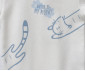 Детски дрешки марка Bebetto, серия Organic Sleepy Cat T3833I - Боди с къс ръкав, момче, 0-12 м., ръст: 62-80 см. thumb 3