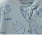 Детски дрешки марка Bebetto, серия Organic Sleepy Cat T3836I - Гащеризон с цип, момче, 3-18 м., ръст: 68-86 см. thumb 3