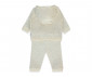 Детски дрешки Bebetto Mother and Baby K4915 - Комплект суитшърт с качулка, тениска и панталон, момиче, 18-24 м., екрю thumb 2