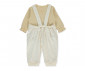 Детски дрешки Bebetto Mother and Baby K4916 - Комплект блузка и гащеризон, момиче, 18-24 м., екрю thumb 2