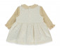 Детски дрешки Bebetto Mother and Baby K4918 - Комплект рокля с блузка, момиче, 18-24 м., екрю thumb 2