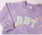 Детски дрешки Bebetto Bebetto Girl Team K4878 - Комплект суитшърт и панталонки, момиче, 24-36 м., розов thumb 5