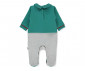 Детски дрешки Bebetto Happy New Year'25 K5112 - Гащеризон с ходило, момче, 6-9 м., зелен thumb 2