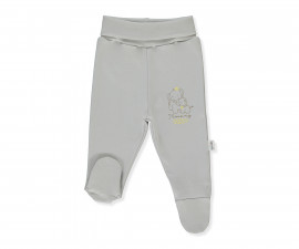 Детски дрешки Bebetto Little Elephant T4024 - Ританки, момче, 3-6 м., сив
