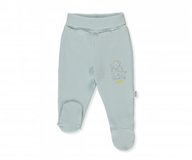 Детски дрешки Bebetto Little Elephant T4024 - Ританки, момче, 3-6 м., мента