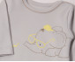 Детски дрешки Bebetto Little Elephant T4026 - Боди с дълъг ръкав, момче, 9-12 м., сив thumb 3