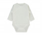 Детски дрешки Bebetto Be Kind T4042 - Боди с дълъг ръкав с прихлупване, момче, 1-3 м., екрю thumb 2