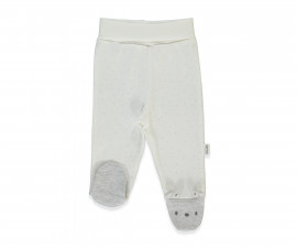 Детски дрешки Bebetto Be Kind T4045 - Ританки, момче, 3-6 м., екрю