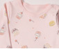 Детски дрешки Bebetto Organic Cupcakes T4085 - Боди с дълъг ръкав, момиче, 9-12 м., розов thumb 3