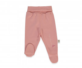 Детски дрешки Bebetto Organic Cupcakes T4088 - Ританки, момиче, 6-9 м., мръсно розов