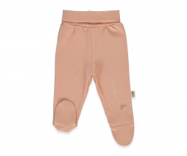 Детски дрешки Bebetto Organic Cupcakes T4088 - Ританки, момиче, 6-9 м., сьомга