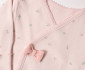 Детски дрешки Bebetto Organic Cute Bear Z1035 - Комплект камизолка, ританки и лента за глава, момиче, 1-3 м., розов thumb 5