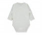Детски дрешки Bebetto Organic Born with Love T4036 - Боди с дълъг ръкав с прихлупване, унисекс, 1-3 м., екрю thumb 2
