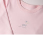 Детски дрешки Bebetto Organic Sleepy Sheepy T4070 - Боди с дълъг ръкав, унисекс, 9-12 м., розов thumb 3