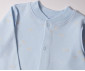 Детски дрешки Bebetto Organic Sleepy Sheepy T4072 - Гащеризон с ходило, унисекс, 9-12 м., син thumb 3