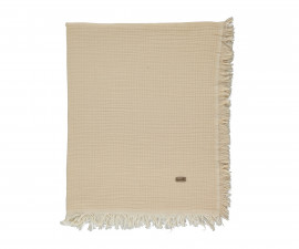 Детски дрешки Bebetto B859 - Бебешко муселиново одеяло, унисекс, 0-12 м., бежов