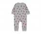 Детски дрешки Bebetto Strawberry T4260 - Гащеризон с цип, момиче, 24-36 м., 98 см., сив меланж thumb 2