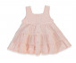 Детски дрешки Bebetto Loved K5353S - Рокля с презрамки, момиче, 18-24 м., 92 см., сьомга thumb 2