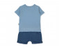Детски дрешки Bebetto Happy Fish K5288I - Комплект тениска с къс ръкав и шорти, момче, 24-36 м., 98 см., индиго thumb 2