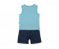 Детски дрешки Bebetto Wave Power K5264NB - Комплект потник и бермуди, момче, 24-36 м., 98 см., тъмно син thumb 2
