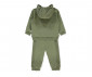 Детски дрешки Bebetto Surf K5250 - Комплект суитшърт с качулка и цип, тениска с къс ръкав и панталон, момче, 4-5 г., 110 см., зелен thumb 2