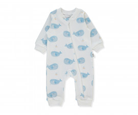 Детски дрешки Bebetto Sail Away T4292 - Гащеризон с цип, момче, 12-18 м., 86 см., екрю