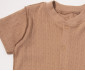 Детски дрешки Bebetto Basic/26 F1466BR - Лятна пижама 2 части, унисекс, 1-3 м., 62 см., кафяв thumb 5