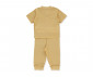 Детски дрешки Bebetto Basic/26 F1466MU - Лятна пижама 2 части, унисекс, 1-3 м., 62 см., горчица thumb 2