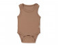 Детски дрешки Bebetto Basic/26 T4128BR - Боди потник 2 бр., унисекс, 9-12 м., 80 см., кафяв thumb 3