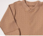 Детски дрешки Bebetto Basic/26 T4133BR - Гащеризон с ходило, унисекс, 3-6 м., 68 см., кафяв thumb 3