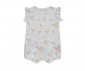 Детски дрешки Bebetto My Sun K5426 - Летен къс гащеризон, момиче, 12-18 м., 86 см., екрю thumb 2