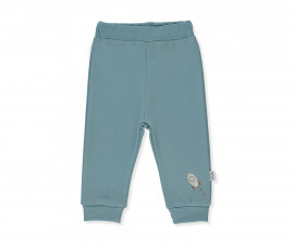 Детски дрешки Bebetto To Space T4220GP - Памучен панталон, момче, 18-24 м., 92 см., петролен