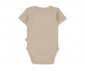 Детски дрешки Bebetto Organic Be Nature T4122BE - Боди с къс ръкав, унисекс, 9-12 м., 80 см., бежов thumb 2